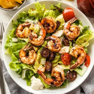 Blackened Shrimp Salad