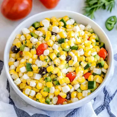 Fresh & Easy Summer Corn Salad
