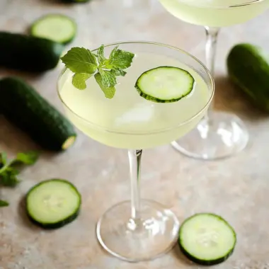 Light & Fresh Cucumber Martini Recipe