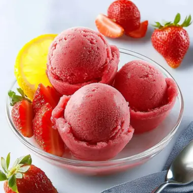 Strawberry Sorbet