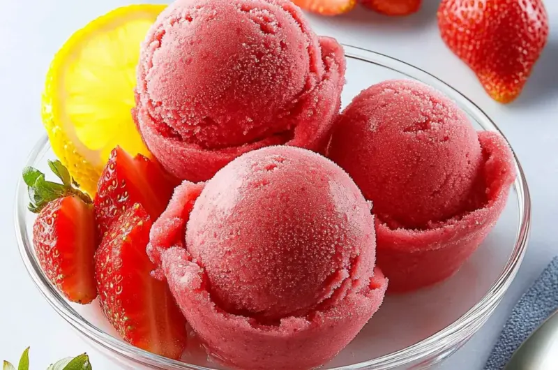Strawberry Sorbet