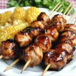 Sweet Maple Barbecue Chicken Kabobs