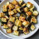 Air Fryer Parmesan Zucchini (No Breading)