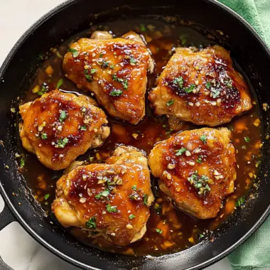 Apricot Chicken with Ginger