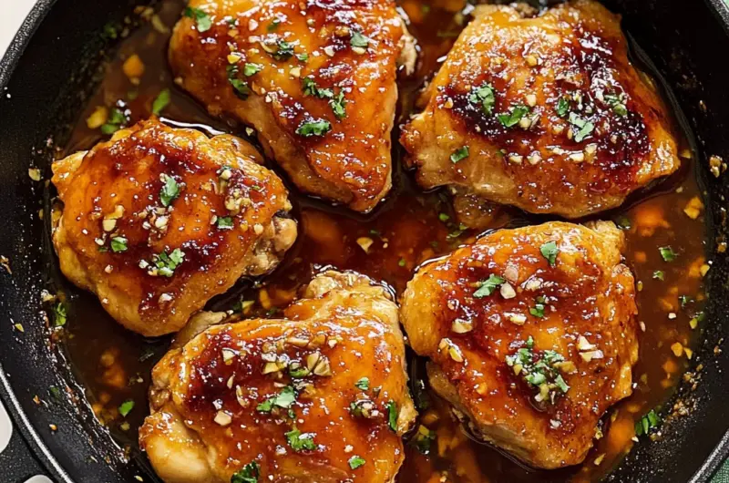 Apricot Chicken with Ginger