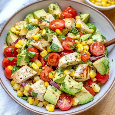 Avocado Chicken Salad