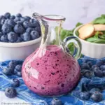 Creamy Blueberry Balsamic Salad Dressing