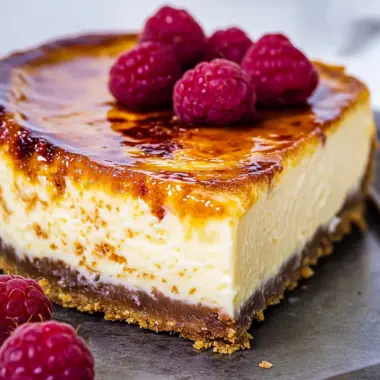 Crème Brûlée Cheesecake
