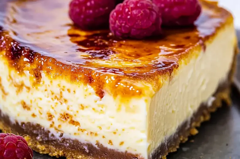Crème Brûlée Cheesecake