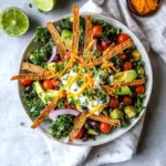 Crunchy Taco Kale Salad