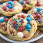 Fireworks Pudding Cookies