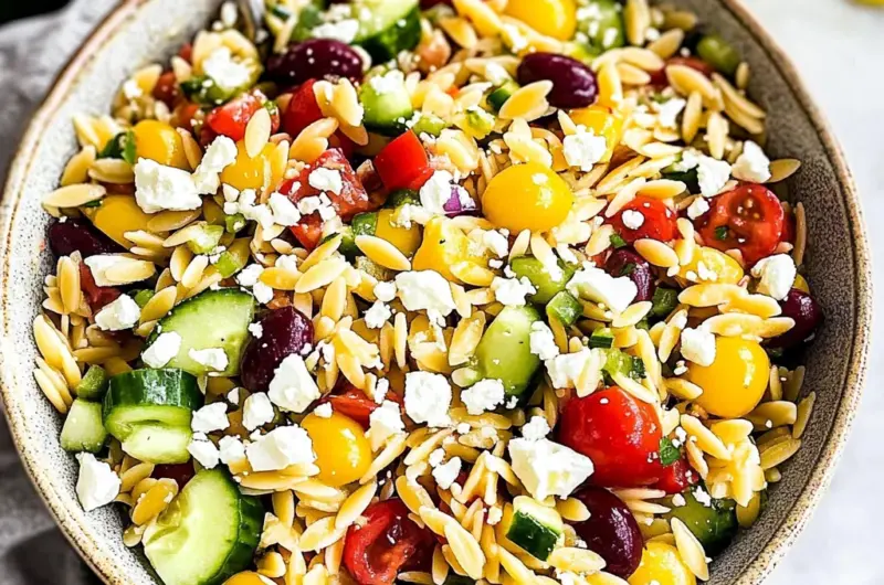 Greek Orzo Salad