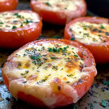 Grilled Tomatoes with Cheese Recipe