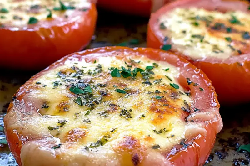 Grilled Tomatoes with Cheese Recipe