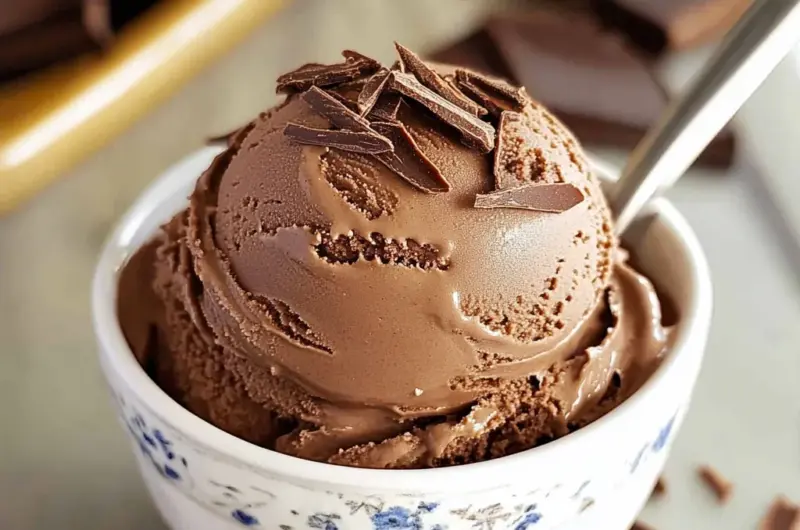 Homemade Chocolate Ice Cream Recipe