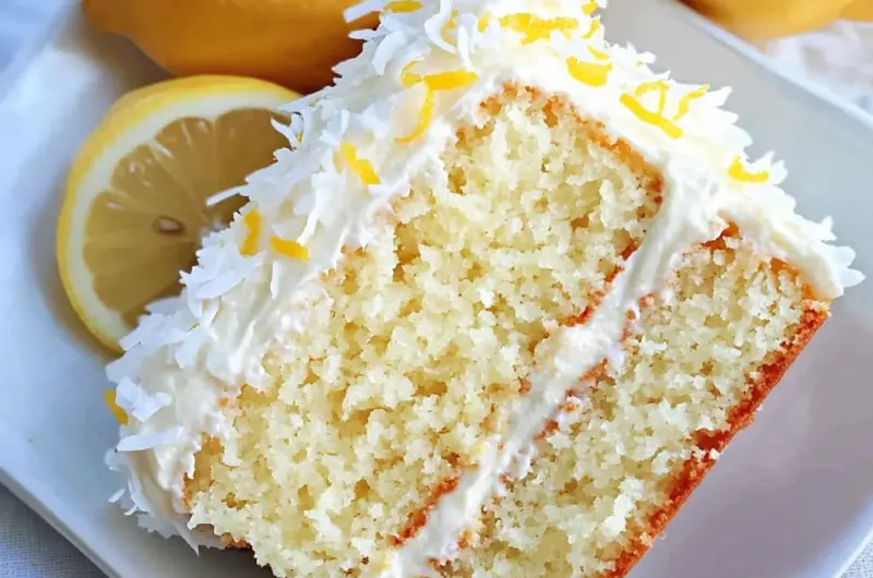 Lemon Coconut Cake