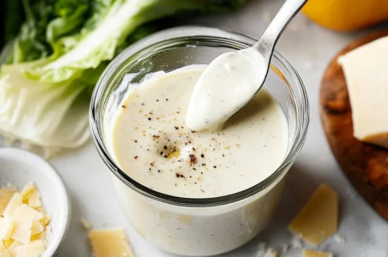 Most Delicious Caesar Dressing