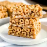No Bake Peanut Butter Cheerio Bars
