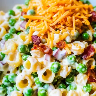 Pea Pasta Salad