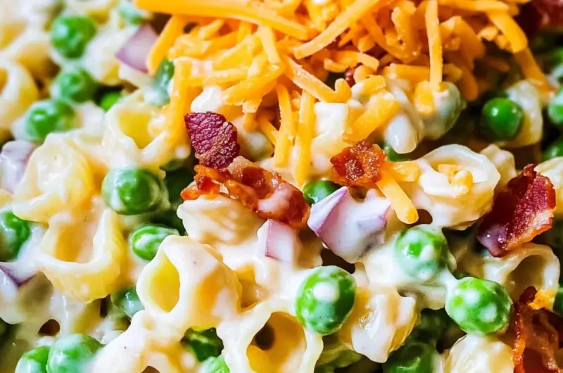 Pea Pasta Salad