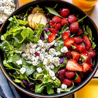 Strawberry Salad with Poppyseed Dressing