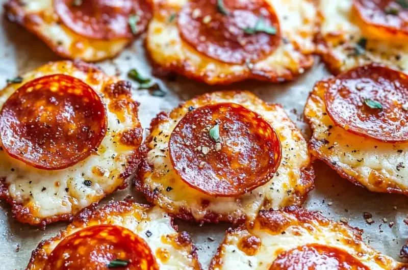 2 Ingredient Pizza Chips