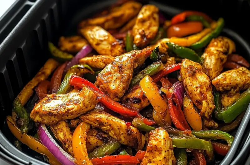 Air Fryer Chicken Fajitas