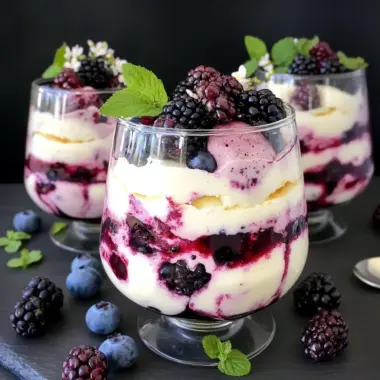Berry Tiramisu Trifle Recipe