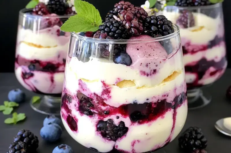 Berry Tiramisu Trifle Recipe