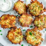 Crispy Zucchini Fritters Recipe (Kolokithokeftedes)