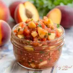 Easy Peach Salsa Recipe