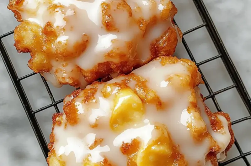 Fresh Peach Fritters That Melt in Your Mouth