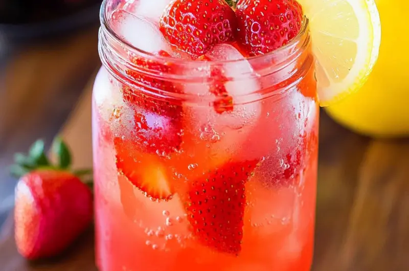Fresh Strawberry Lemonade