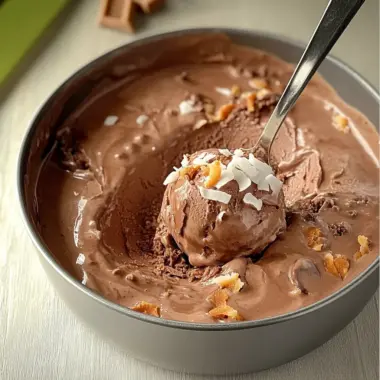 German Chocolate Cake Ice Cream