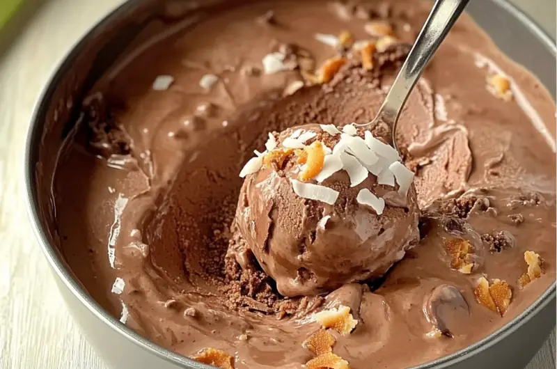 German Chocolate Cake Ice Cream