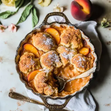 Gramma's Peach Cobbler