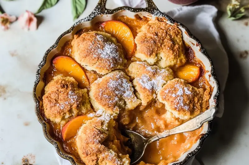 Gramma's Peach Cobbler