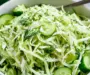Green Cabbage Cucumber Salad