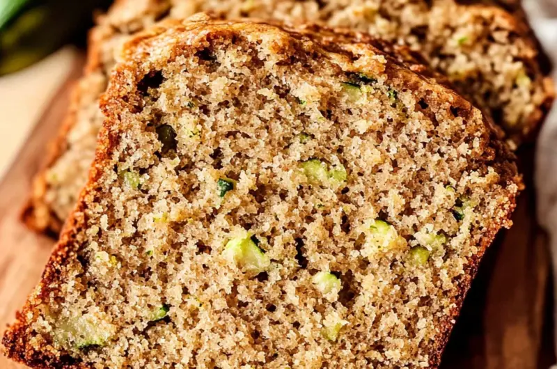 Healthy Zucchini Banana Bread
