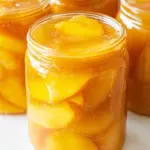 Homemade Canned Peach Pie Filling