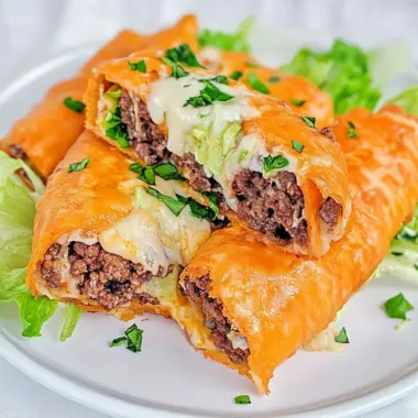 Keto Big Mac Roll-Ups