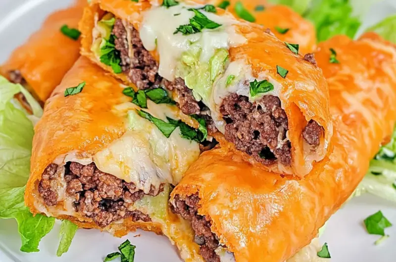 Keto Big Mac Roll-Ups