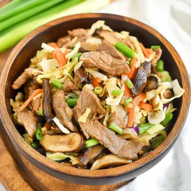 Keto Moo Shu Pork