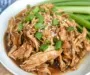 Keto Shredded Crock Pot Teriyaki Chicken