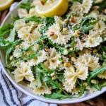 Lemon Basil Parmesan Pasta Salad