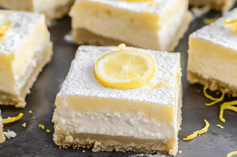 Lemon Cheesecake Bars