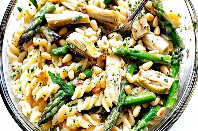 Lemony Artichoke Pasta Salad