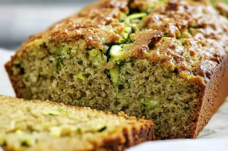 Low Sugar Zucchini Bread
