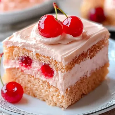 Maraschino Cherry Cake