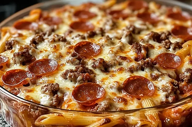 Meat Lovers Pizza Casserole Recipe